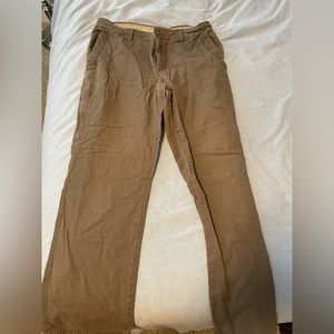 Brown Canvas Columbia Hiking 34x32 jeans cargo pants
